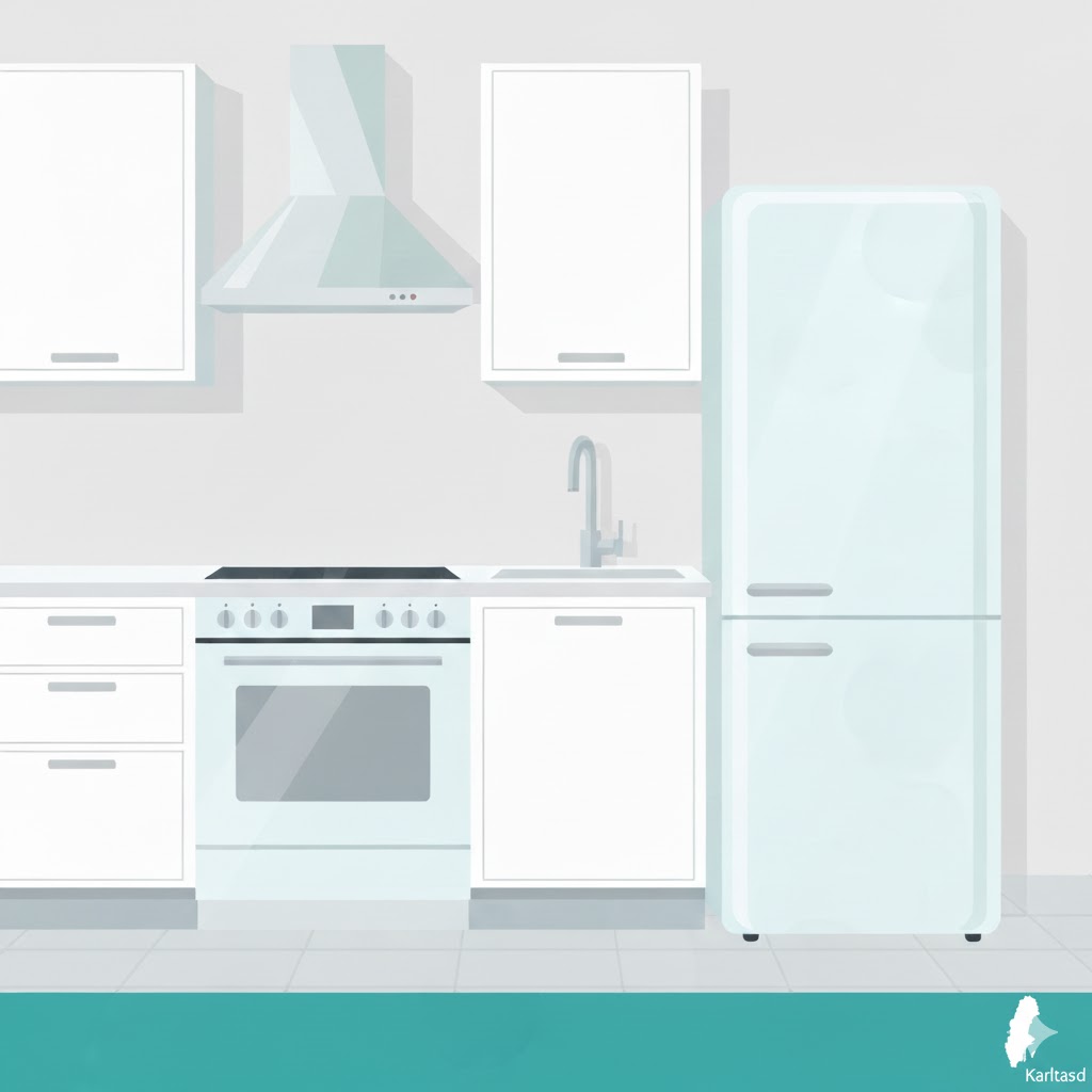 Professionell köksrengöring i Karlstad - spis, kylskåp, bänkar